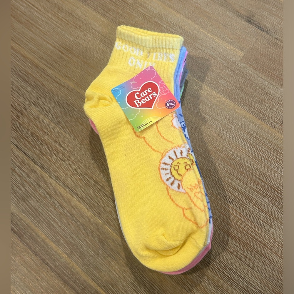 Care Bears Socks Set Of Five Multi Color 💛